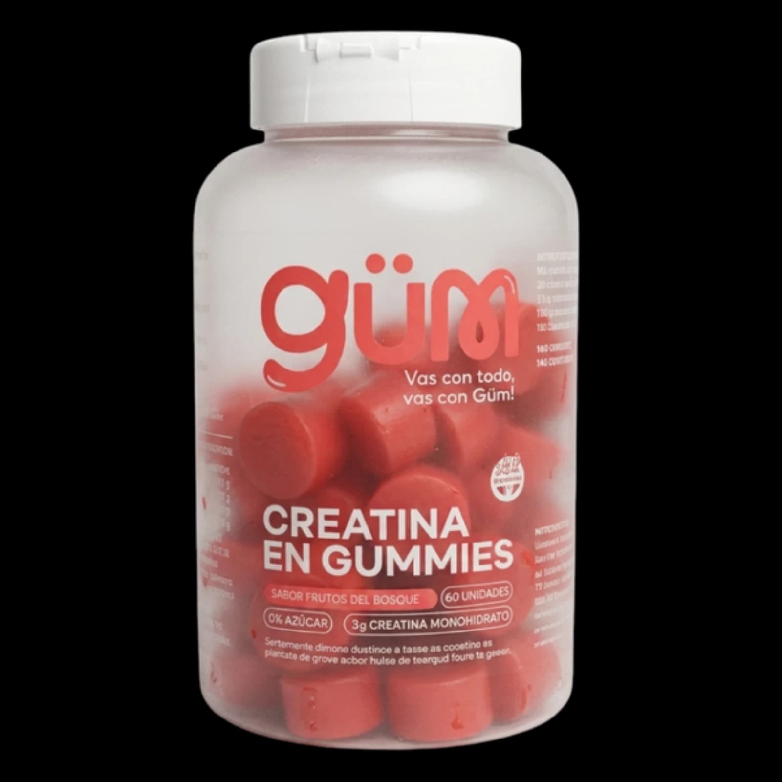 Güm Creatina en gomitas – 60 unidades — imagen 1