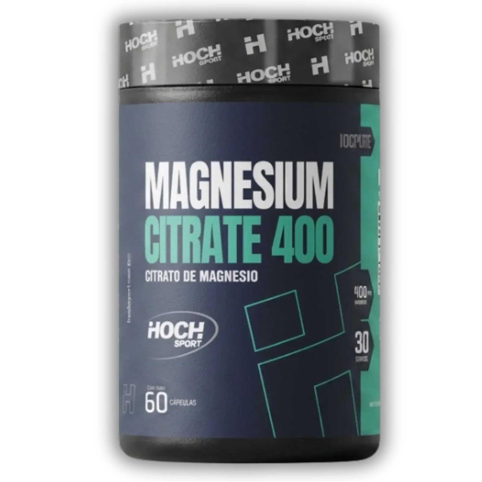 Hoch Sport Magnesio Citrate 400 – 60 cápsulas — imagen 1
